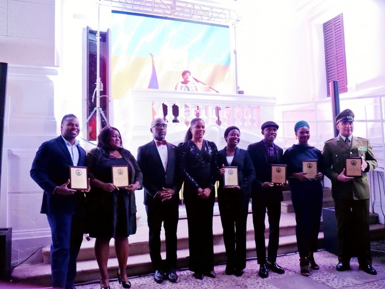 Des personnalités haïtiennes honorées par l'ambassade d'Haïti au Chili